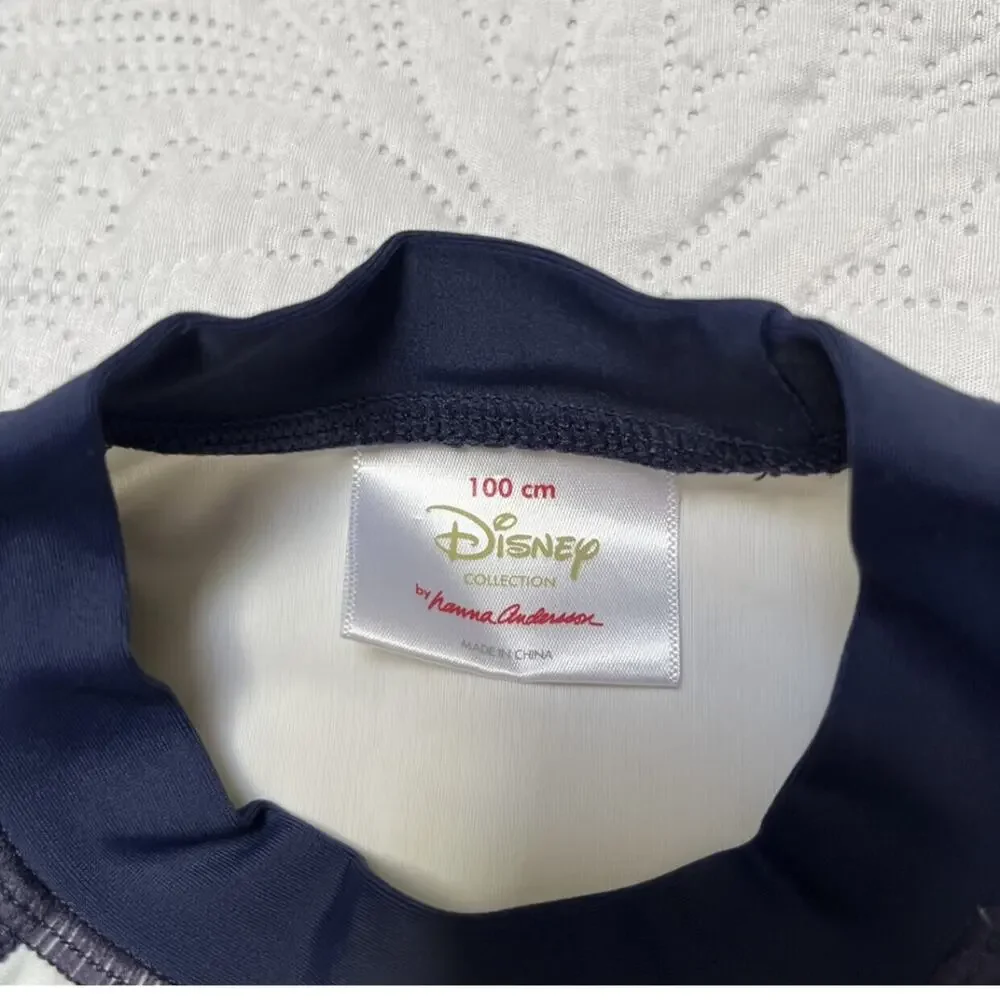 Hanna Andersson Disney Swim Rash Guard Size 4